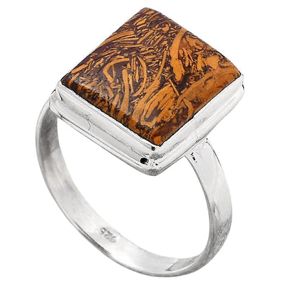 Coquina Fossil Jasper - India Ring size-9.5 R-1007 SDR245679