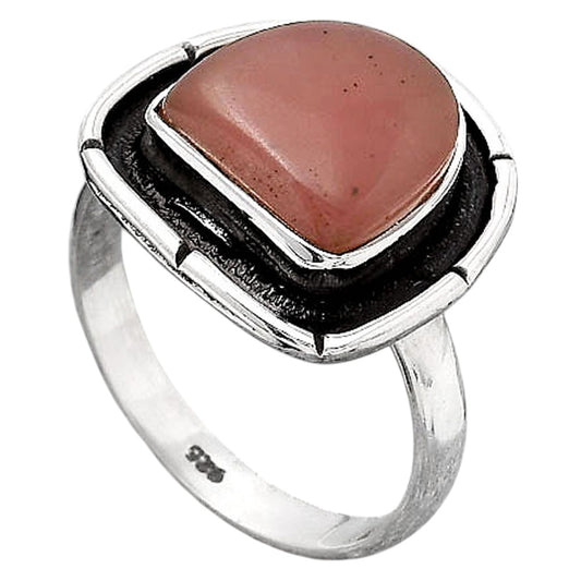 Natural Guava Quartz - Brazil Ring size-7.5 R-1688 SDR245727