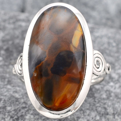 Natural Pietersite - Namibia Ring size-8 R-1062 SDR245748