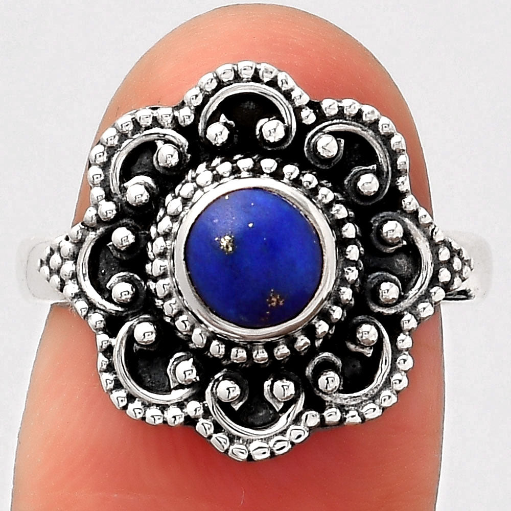 Natural Lapis - Afghanistan Ring size-7 R-1337 SDR245769