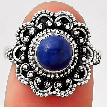 Natural Lapis - Afghanistan Ring size-7 R-1337 SDR245771
