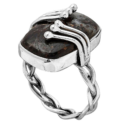 Natural Astrophyllite - Russia Ring size-8 R-1553 SDR245786