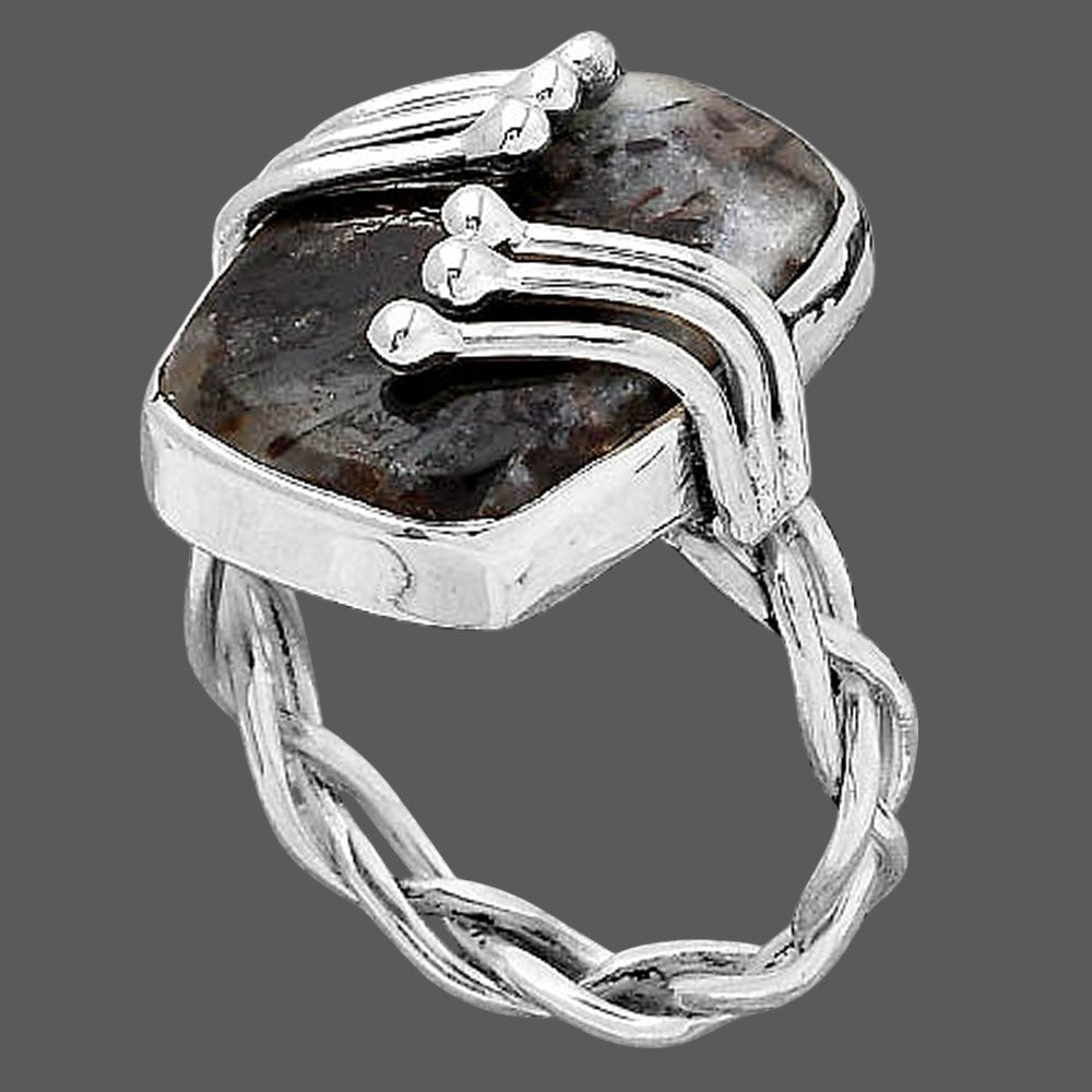 Natural Astrophyllite - Russia Ring size-9 R-1553 SDR245794