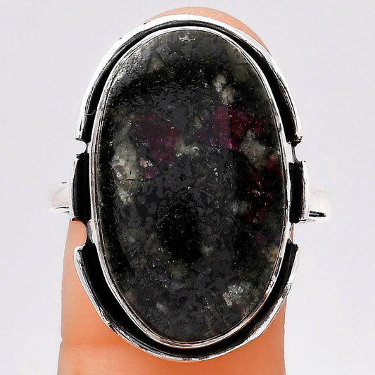 Natural Russian Eudialyte Ring size-9.5 R-1211 SDR245809