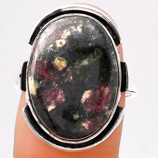 Natural Russian Eudialyte Ring size-8 R-1211 SDR245811