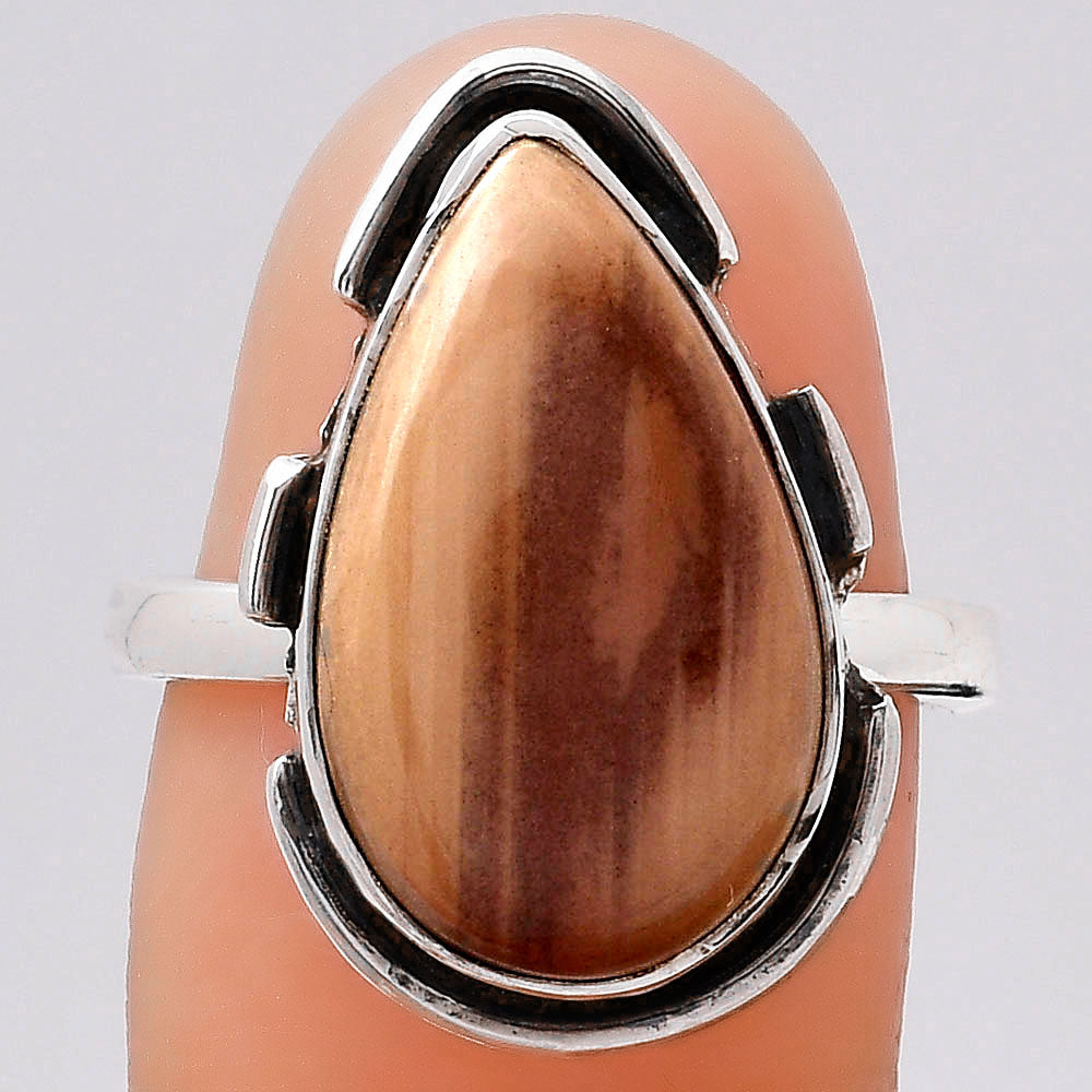 Natural Imperial Jasper - Mexico Ring size-7 R-1211 SDR245821