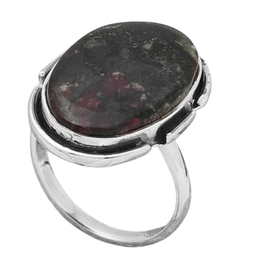 Natural Russian Eudialyte Ring size-7.5 R-1211 SDR245822