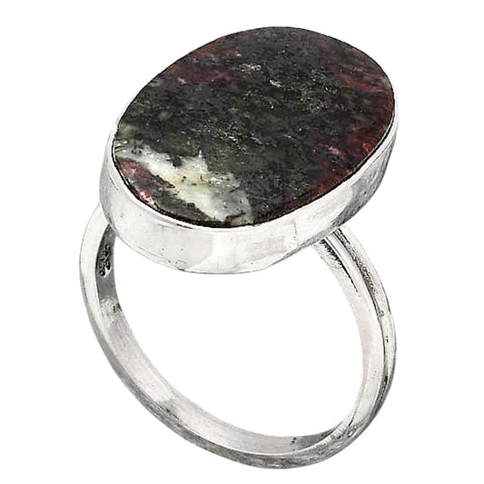 Natural Russian Eudialyte Ring size-8.5 R-1056 SDR245830