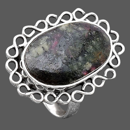 Natural Russian Eudialyte Ring size-7 R-1164 SDR245839
