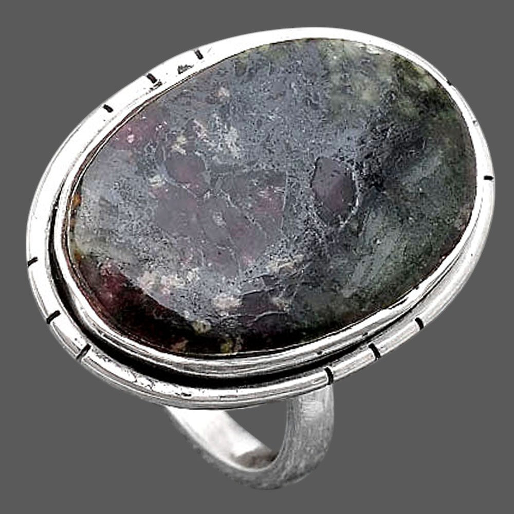 Natural Russian Eudialyte Ring size-8 R-1011 SDR245843