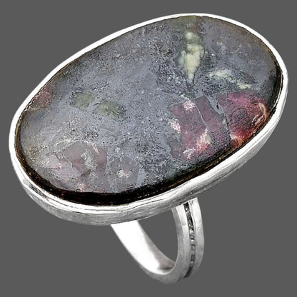 Natural Russian Eudialyte Ring size-9.5 R-1011 SDR245848