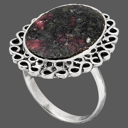 Natural Russian Eudialyte Ring size-9 R-1164 SDR245864