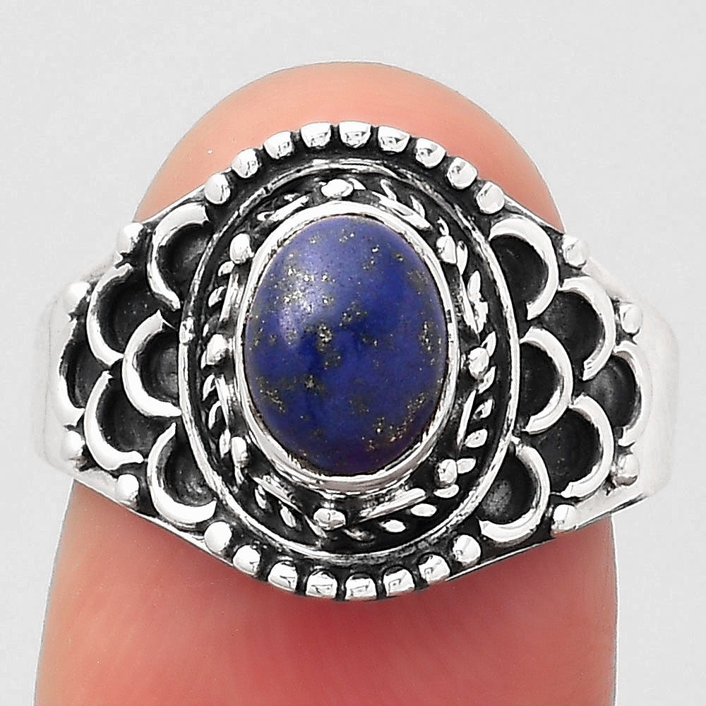 Natural Lapis - Afghanistan Ring size-8.5 R-1708 SDR245884