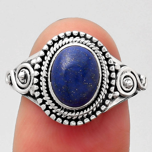 Natural Lapis - Afghanistan Ring size-7.5 R-1238 SDR245886