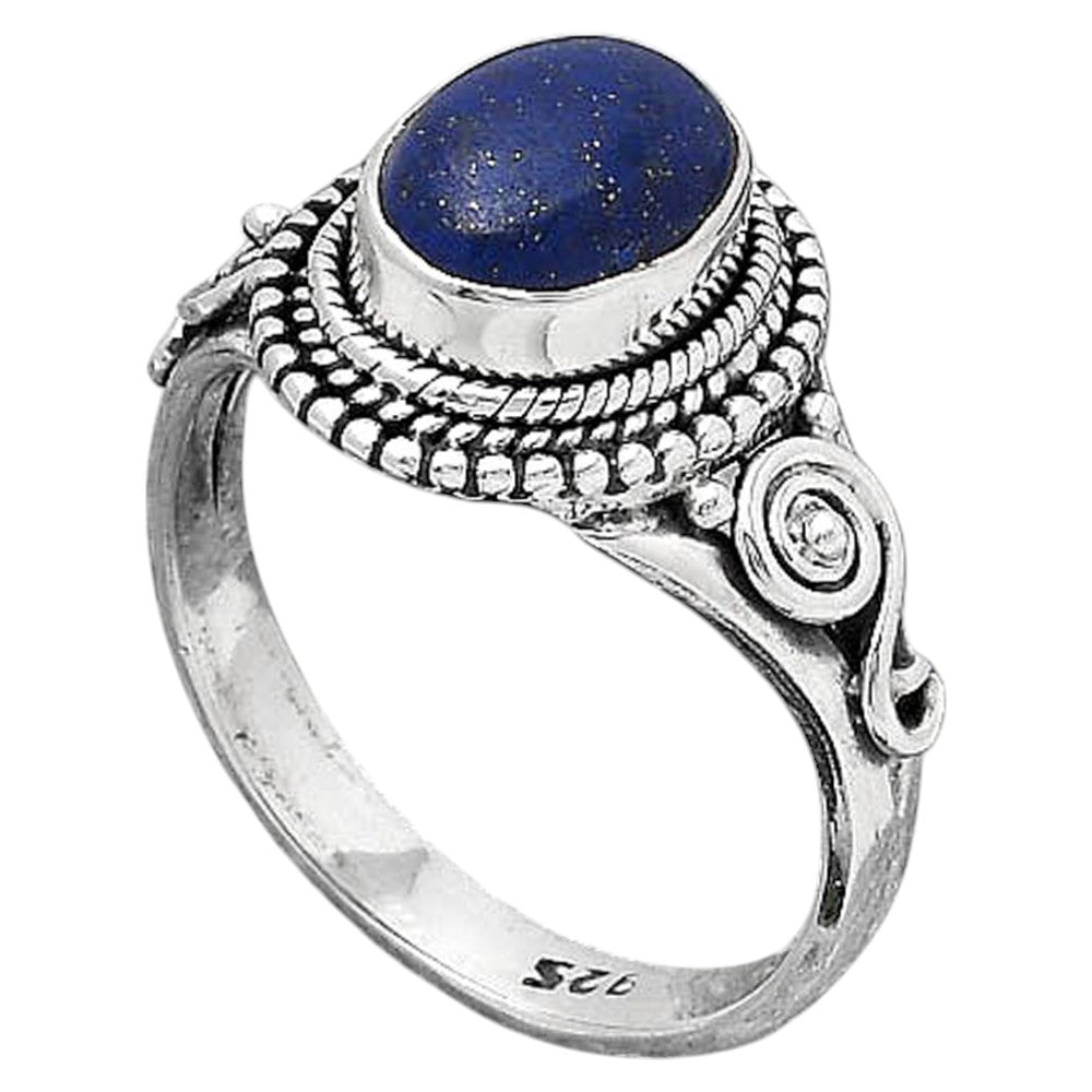 Natural Lapis - Afghanistan Ring size-7.5 R-1238 SDR245886