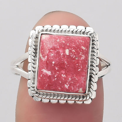 Natural Pink Thulite - Norway Ring size-8 R-1393 SDR245938