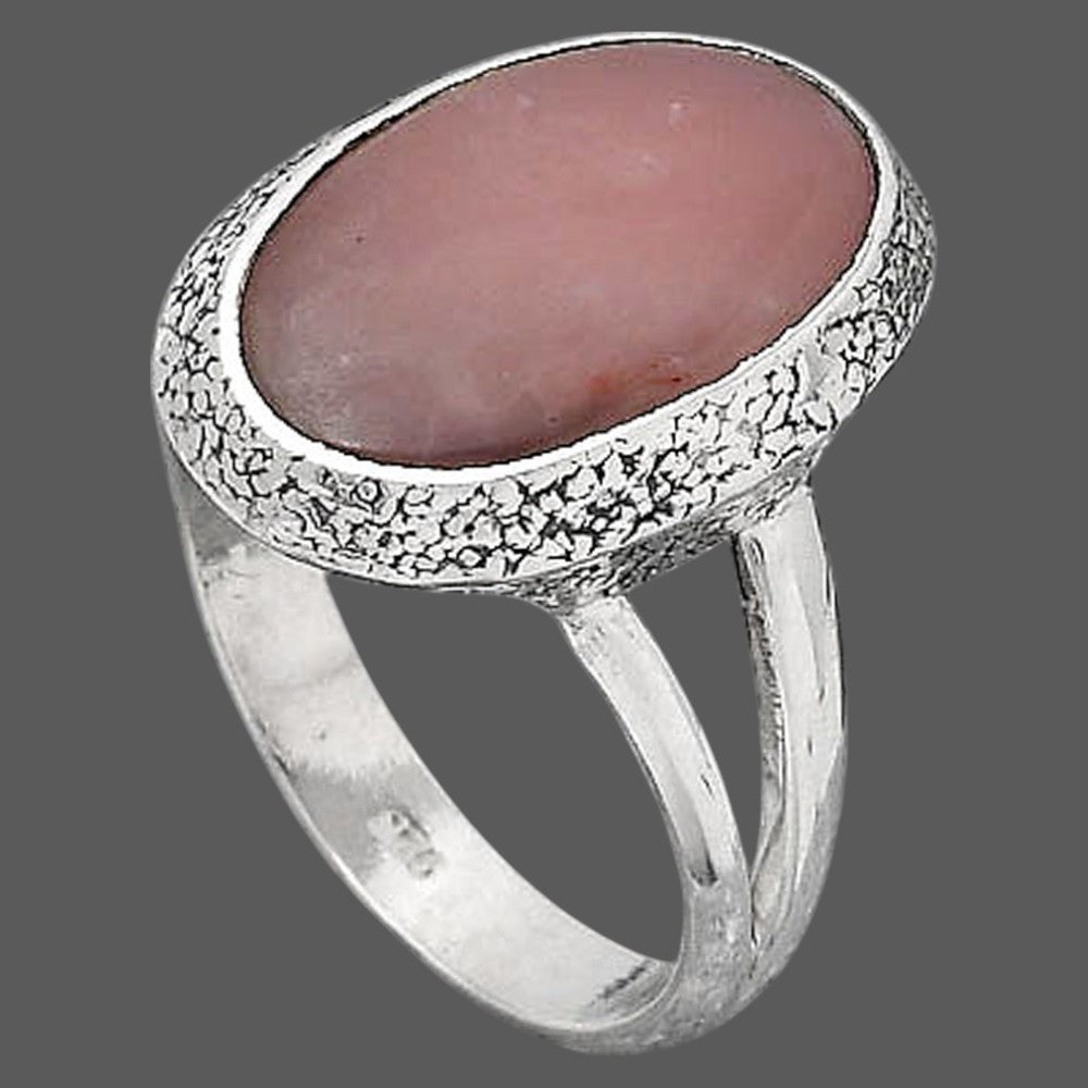 Natural Guava Quartz - Brazil Ring size-7.5 R-1307 SDR245955