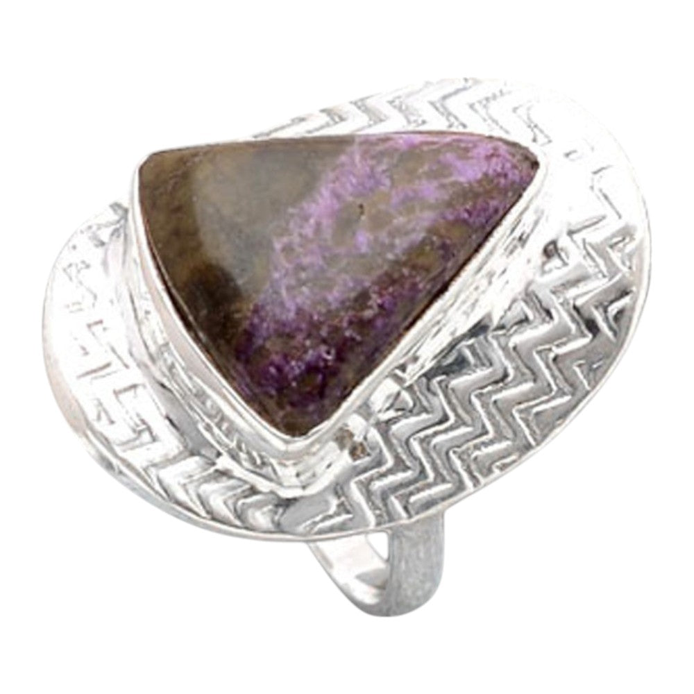 Natural Purpurite - South Africa Ring size-7 R-1376 SDR246028