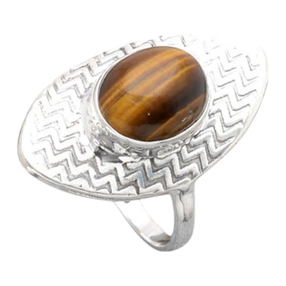 Natural Tiger Eye - Africa Ring size-9 R-1376 SDR246029