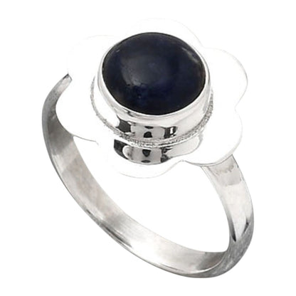 Natural Sodalite Ring size-8 R-1087 SDR246082
