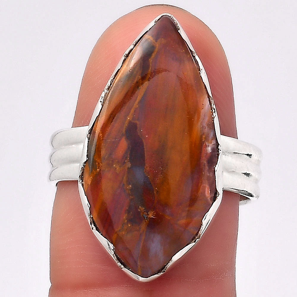Natural Pietersite - Namibia Ring size-8 R-1338 SDR246111