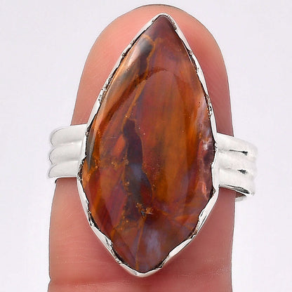 Natural Pietersite - Namibia Ring size-8 R-1338 SDR246111