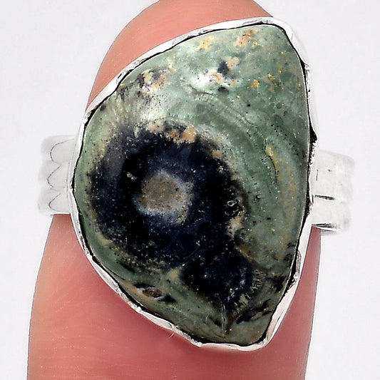 Natural Star Galaxy Jasper Ring size-7 R-1338 SDR246114