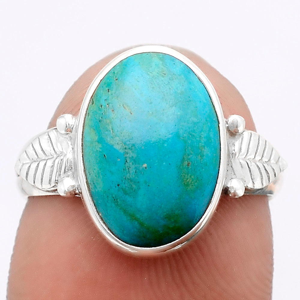 Leaf - Natural Peruvian Opalina Ring size-7 R-1261 SDR246122