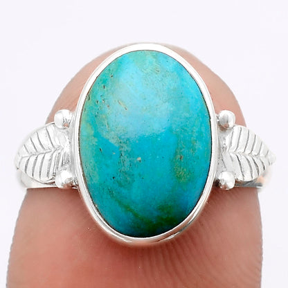Leaf - Natural Peruvian Opalina Ring size-7 R-1261 SDR246122