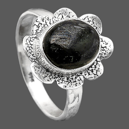 Natural Nuummite Ring size-9.5 R-1241 SDR246191