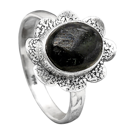 Natural Nuummite Ring size-9.5 R-1241 SDR246191