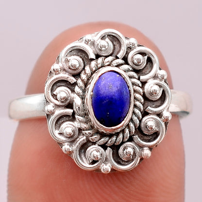 Natural Lapis - Afghanistan Ring size-7 R-1563 SDR246198