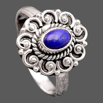 Natural Lapis - Afghanistan Ring size-7 R-1563 SDR246198