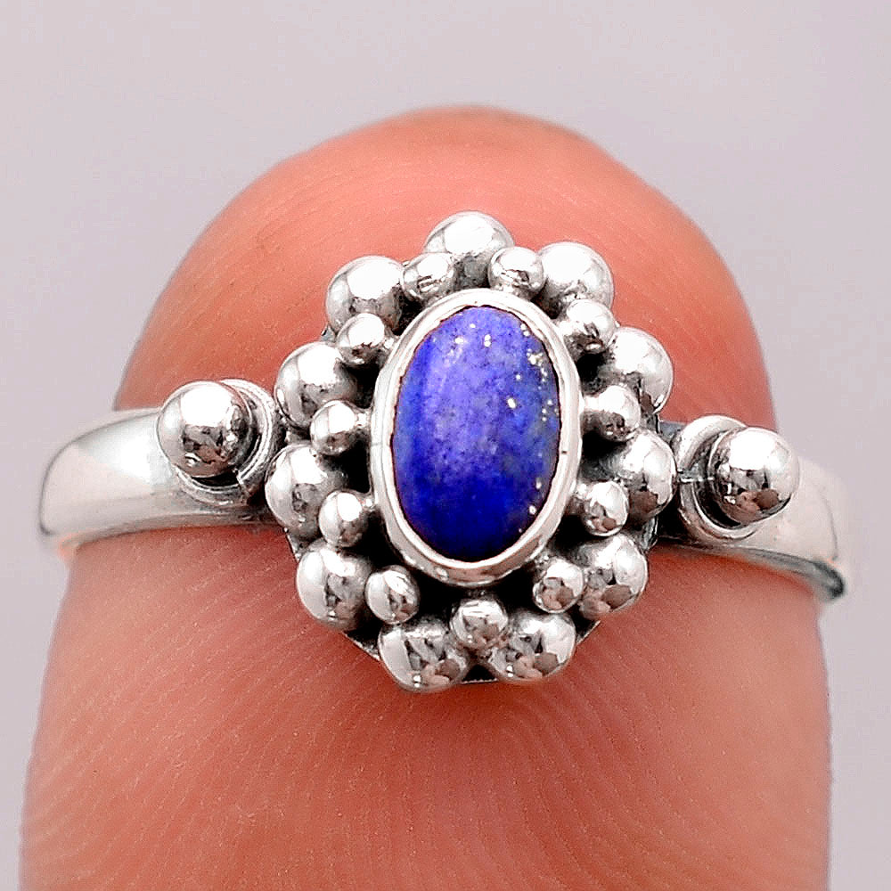 Natural Lapis - Afghanistan Ring size-7.5 R-1071 SDR246214