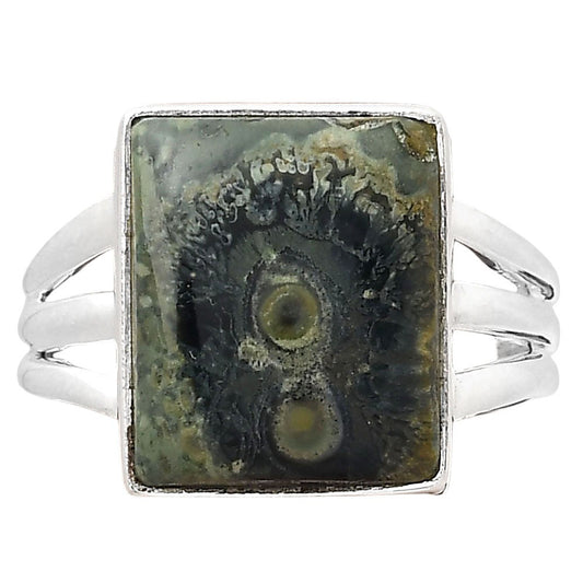 Natural Star Galaxy Jasper Ring size-8 R-1003 SDR246274