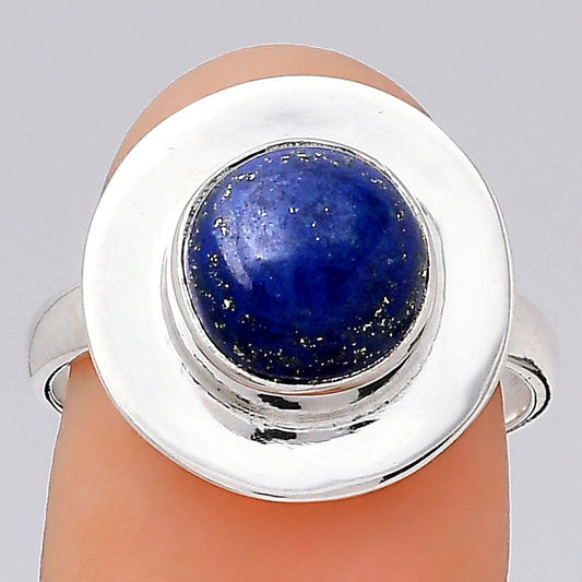 Natural Lapis - Afghanistan Ring size-7 R-1082 SDR246286