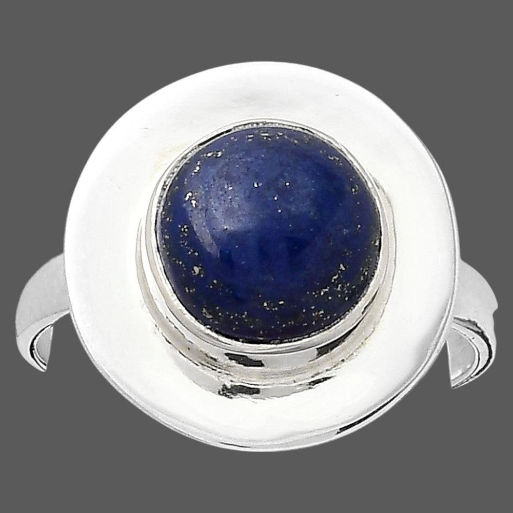 Natural Lapis - Afghanistan Ring size-7 R-1082 SDR246286