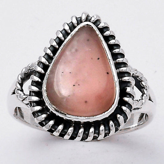 Natural Guava Quartz - Brazil Ring size-7 R-1279 SDR246299