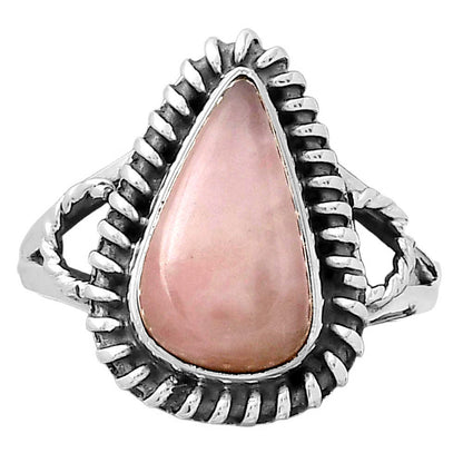Natural Guava Quartz - Brazil Ring size-7 R-1279 SDR246307