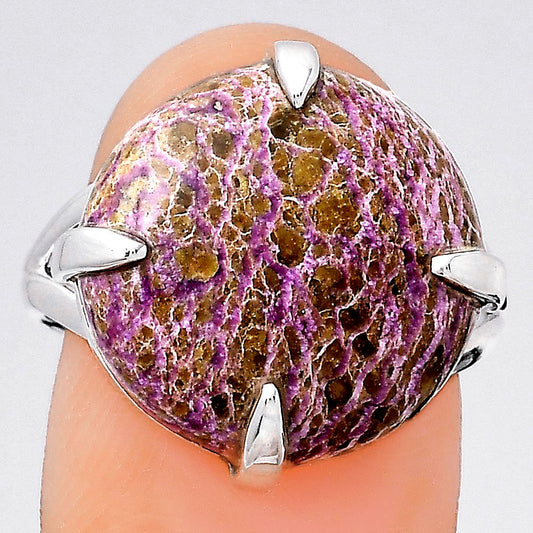 Natural Purpurite - South Africa Ring size-8 R-1305 SDR246329