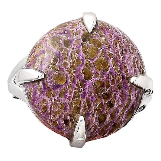 Natural Purpurite - South Africa Ring size-8 R-1305 SDR246329