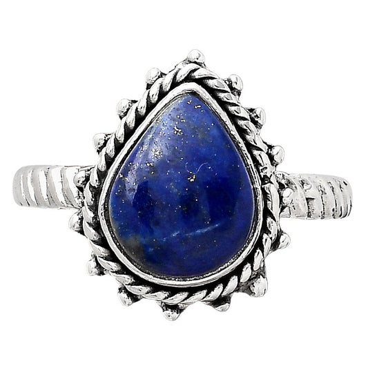 Natural Lapis - Afghanistan Ring size-7.5 R-1332 SDR246345