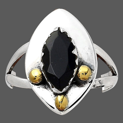 Natural Black Onyx - Brazil Ring size-9 R-1503 SDR246361