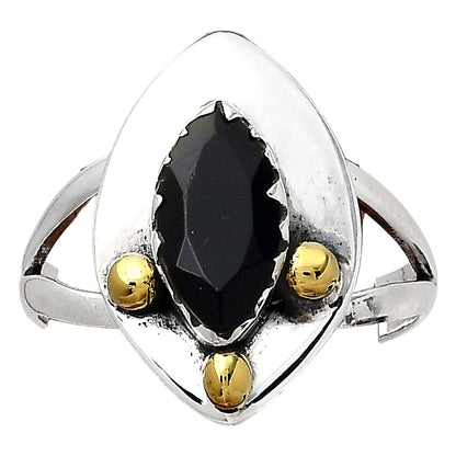 Natural Black Onyx - Brazil Ring size-9 R-1503 SDR246361