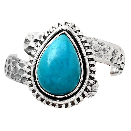 Adjustable Natural Peruvian Opalina Ring size-8 R-1627 SDR246376