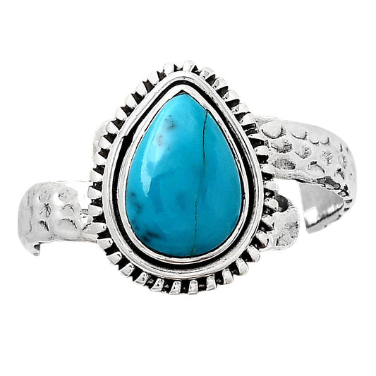 Adjustable Natural Peruvian Opalina Ring size-8 R-1627 SDR246377