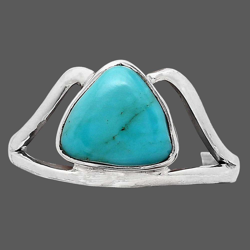 Natural Turquoise Nevada Aztec Mt Ring size-8.5 R-1233 SDR246384