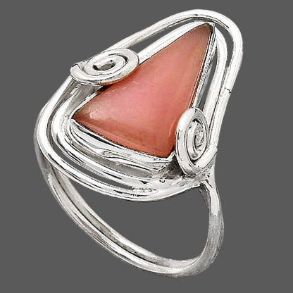Natural Guava Quartz - Brazil Ring size-8.5 R-1451 SDR246439