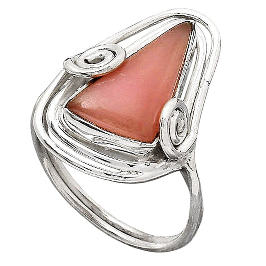 Natural Guava Quartz - Brazil Ring size-8.5 R-1451 SDR246439
