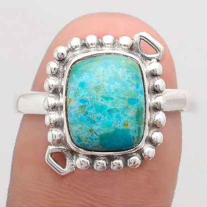 Natural Peruvian Opalina Ring size-9 R-1071 SDR246477